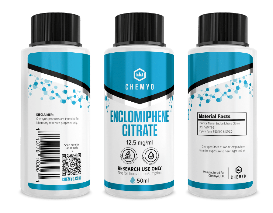 enclomiphene citrate solution 12.5mg/ml – 50ml